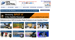 Desktop Screenshot of gpscentral.ca